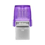 Pendrive Kingston DataTraveler microDuo 3C 64GB - USB Tipo-C - Imagen 2