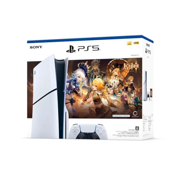 Sony Playstation 5 Slim Disc Drive Genshin Impact Gift Bundle CFIJ-10024 (JPN) 1TB White