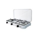 Cocina Gas GPLUS GP-COC3H - 3 Hornillas con Tapa