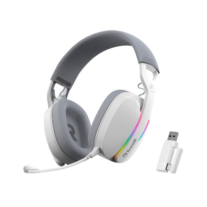 Marvo Wired Headset HG9086W White. -4