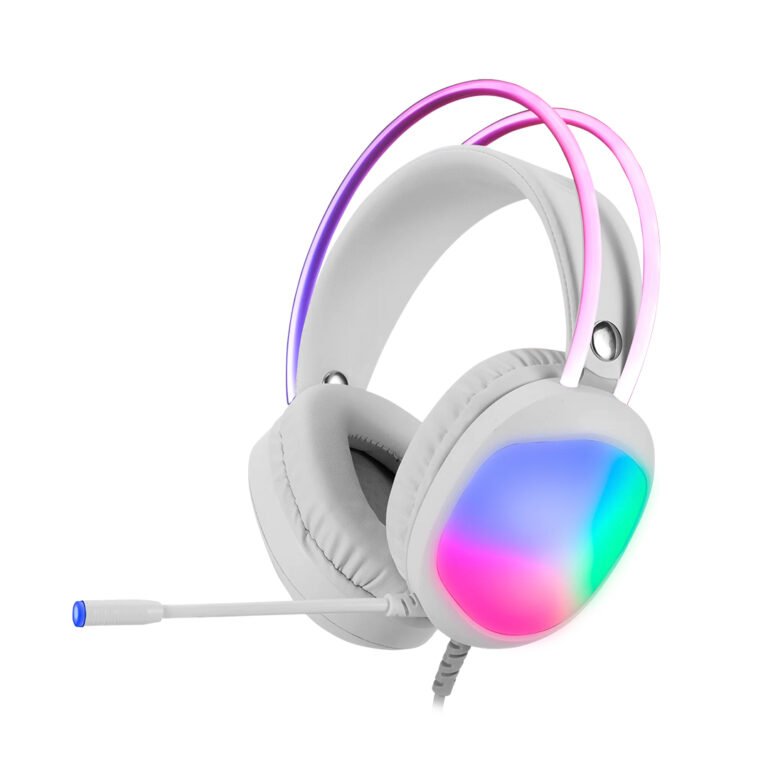 Marvo Wired Headset Lumi 40 HG8959 White