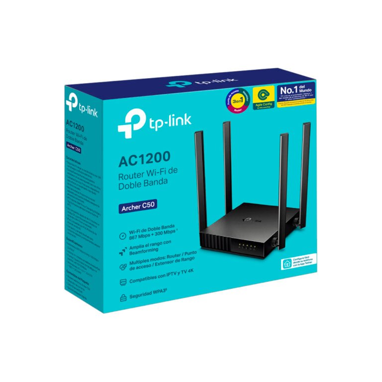 Router Tp-Link ArcherC50 - AC1200