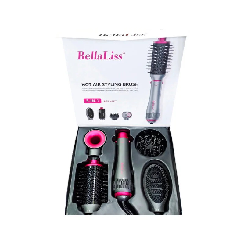 Cepillo Secador BellaLiss Multifuncional BELLA 6737 - 5-in-1