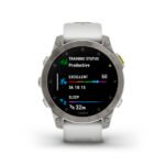 Garmin epix Gen 2 Sapphire Edition 47mm (010-02582-20), White Titanium with White Band -2
