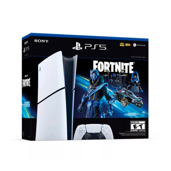 Consola Sony Playstation 5 Slim Digital - Edition Fortnite Cobalt Star