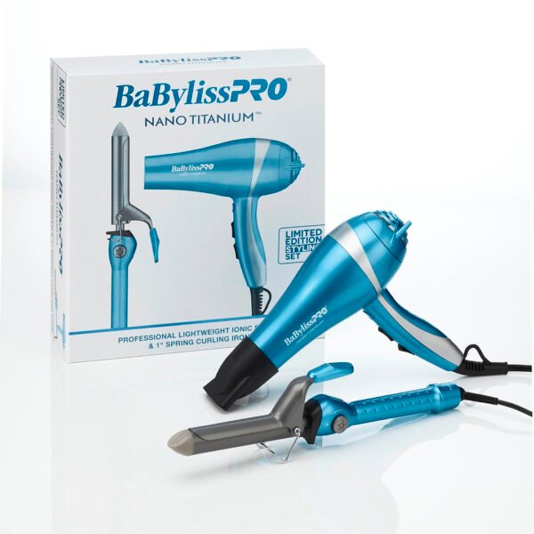 Combo secador y rizador BaBylissPRO BNTPP68 - Nano Titanium