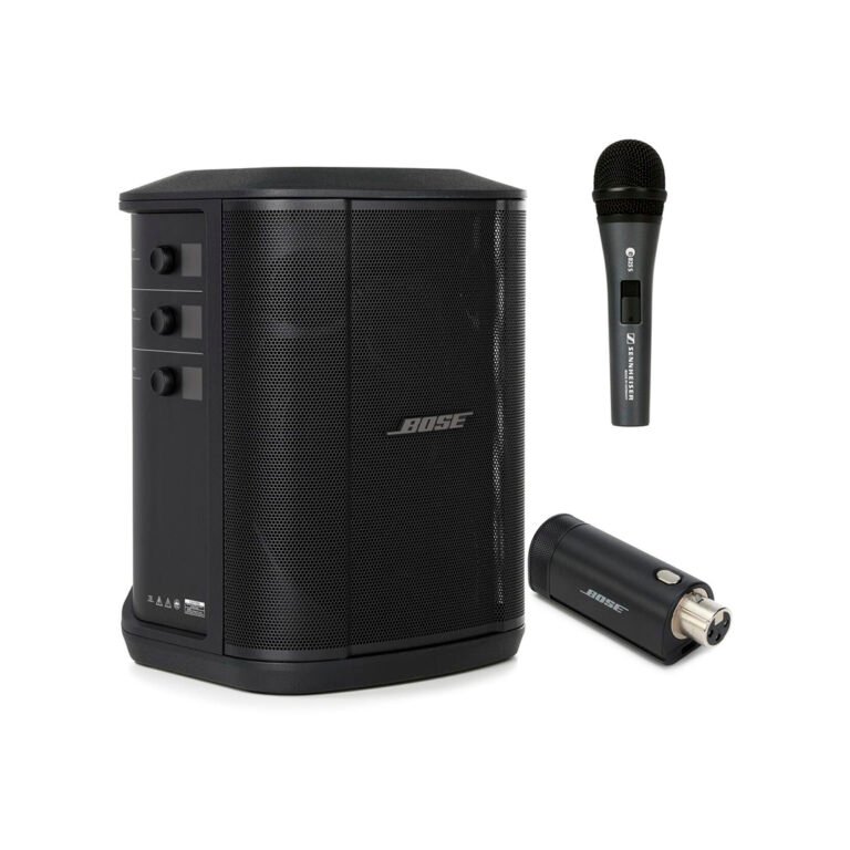 Corneta Bose S1 Pro+ - Sennheiser Handheld Mic