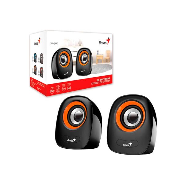 Cornetas Genius Stereo - USB / Speaker / SP-Q160 / 2.0 / Multimedia