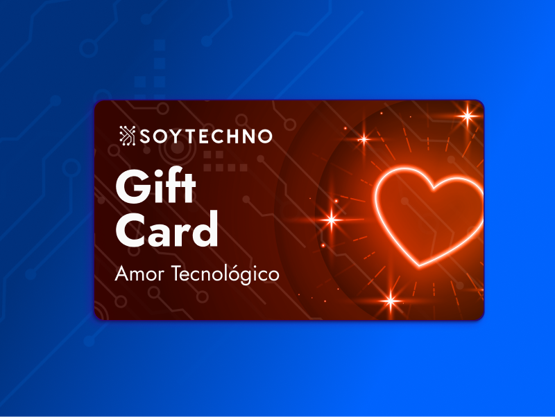 GiftCard SOYTECHNO Amor Tecnologico 2