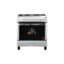 Cocina a gas Sj Electronics SJ-30B5H - 30" / 5 hornillas