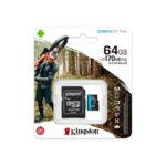 Tarjeta Kingston Canvas Go Plus microSDXC - 170MB/s