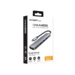 Adaptador Argom Tech One Axess 5-in-1 Type-C Hub