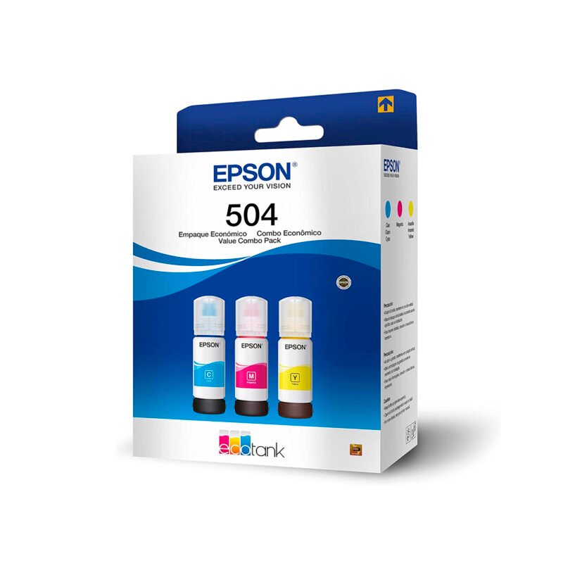 Pack Color Set Epson ecotank 504