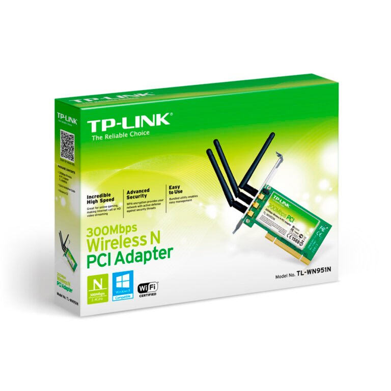 Adaptador PCI inalámbrico TP-Link TL-WN951N - 300 Mbps