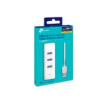 Adaptador Tp-Link USB 3.0 - 3-Port Hub and Gigabit UE330