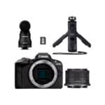 Cámara Canon EOS R50 - RF-S 18-45mm / F4.5-6.3 / IS STM / Kit + Accesories Kit