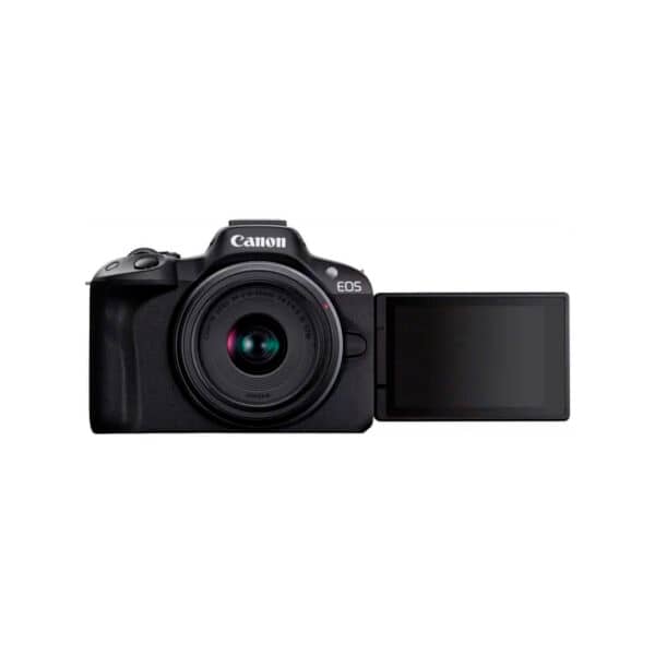 Cámara Canon EOS R50 - RF-S 18-45mm / F4.5-6.3 / IS STM / Kit + Accesories Kit