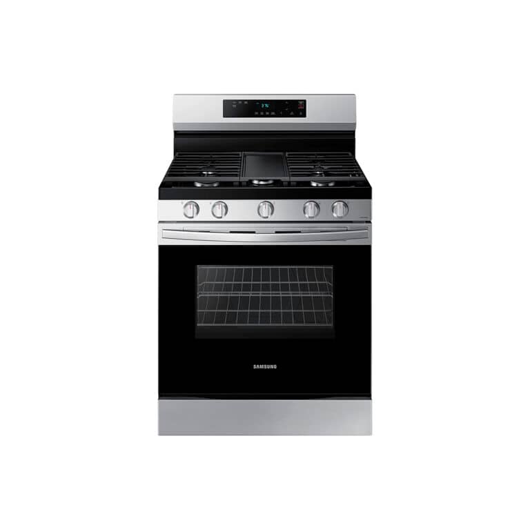 Cocina Samsung NX60A6115SS - 30″ / 5 quemadores / 6.0 ft³