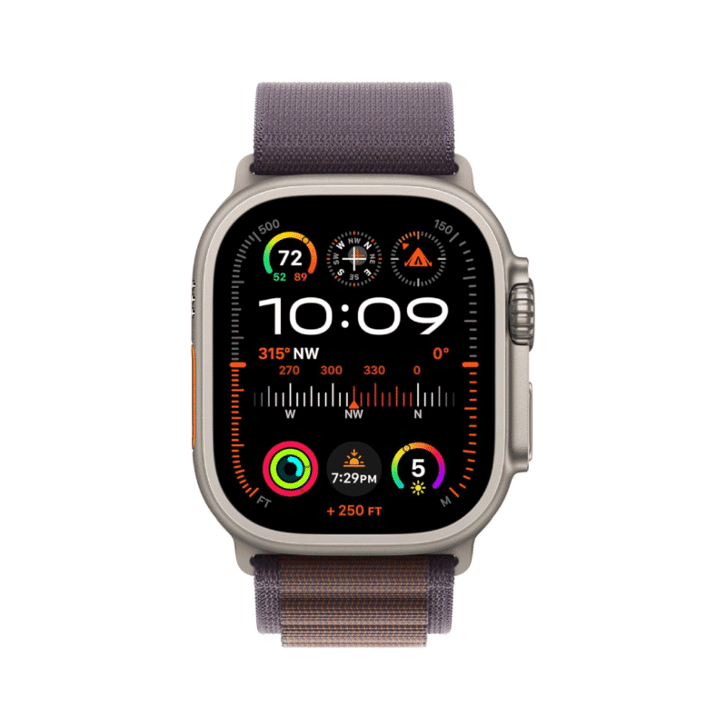 Apple Watch Ultra 2 (GPS + Cellular) - 49mm / MRER3LW/A / Titanium Indigo Alpine Loop S