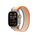 Apple Watch Ultra 2 GPS + Cellular - 49mm / MRF13LW/A / Titanium Orange/Beige Trail Loop S/M