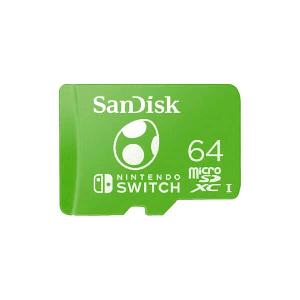 Memoria SanDisk microSDXC - Nintendo Switch 64GB / 100mb/s / SDSQXAO-064G-GN6ZN