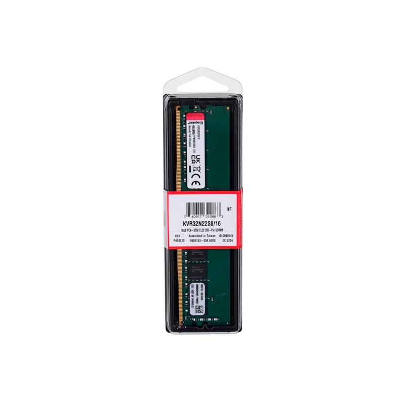 Kingston Memoria Ram 8GB (KVR32N22S8 8) DDR4