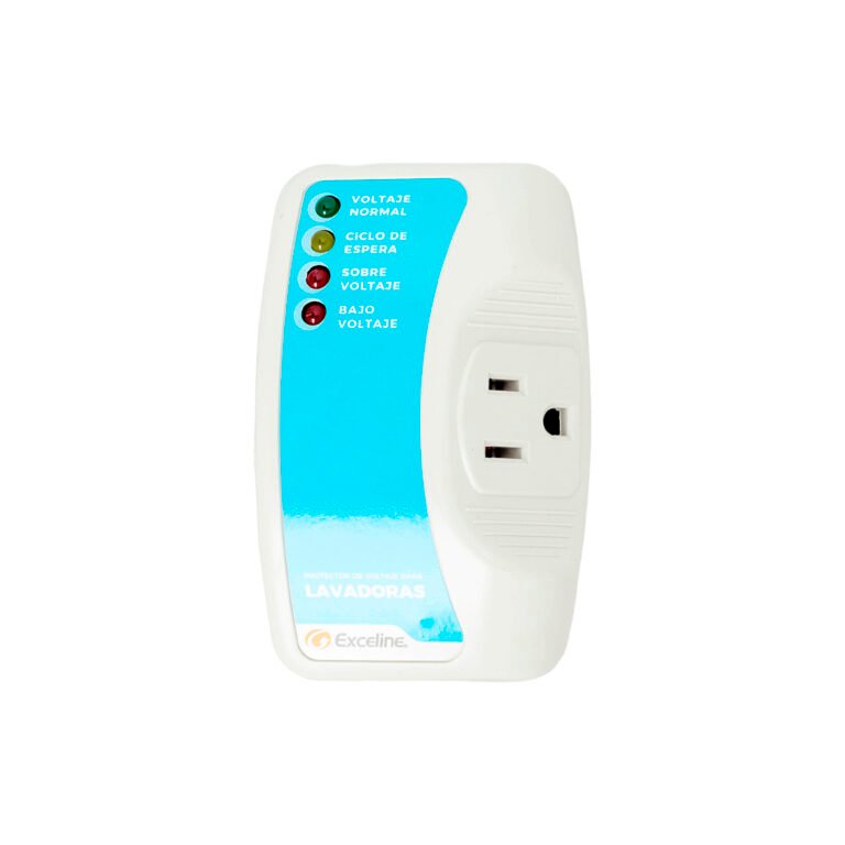 Exceline Protector de Voltaje para Lavadoras GSM-LV120 120V