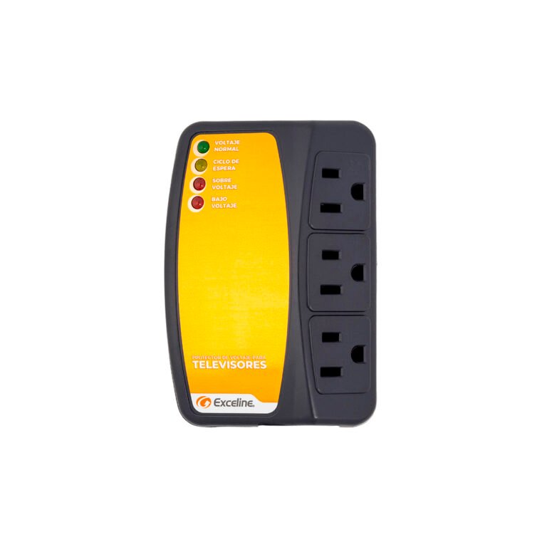Exceline Protector de Voltaje para Televisores GSM-TV120 120V