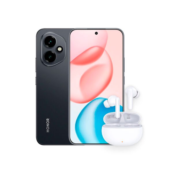 Honor 400 DNY-NX9, Black con audifonos