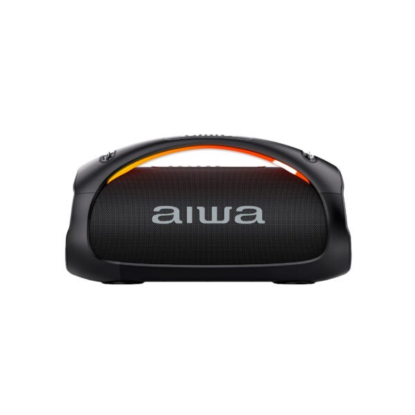 Aiwa 110W AWS544BT Bocina Portatil Bluetooth, IPX6, Luces LED, Negro