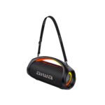Aiwa 110W AWS544BT Bocina Portatil Bluetooth, IPX6, Luces LED, Negro