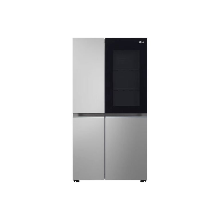 LG Refrigeradora Side by Side 22 Cuft VS25VVNW. Smart Inverter, ThinQ Color Brushed Steel -2