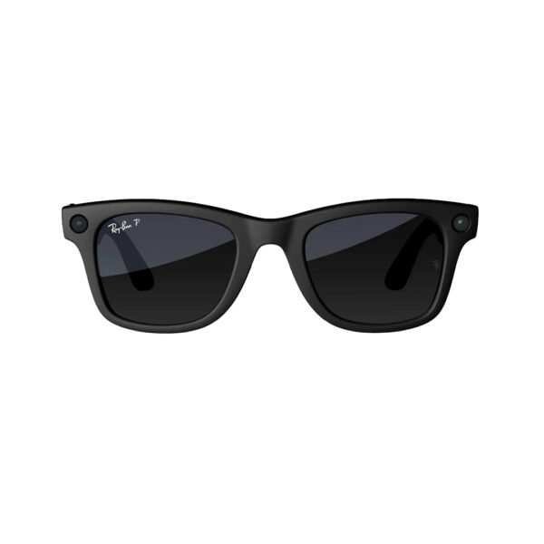 Ray Ban Meta Wayfarer RW4006 Matte Black-Polar Gradient Graphite -2